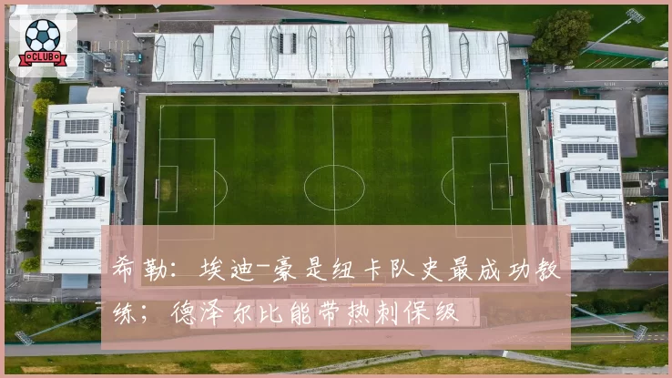 希勒:埃迪-豪是纽卡队史最成功教练;德泽尔比能带热刺保级